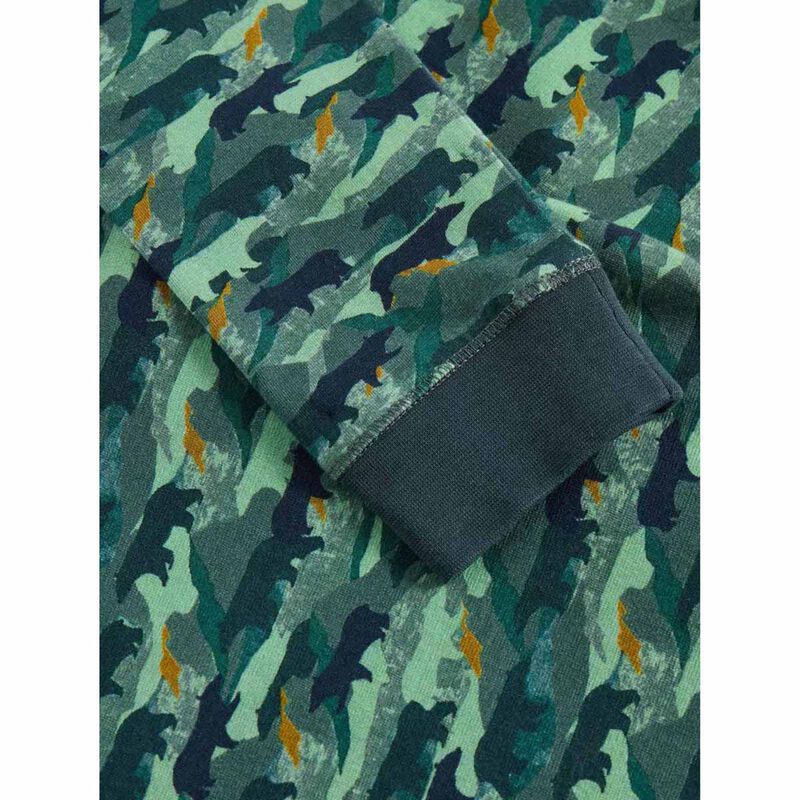 White Stuff Camo Bear PJ Set image number 2